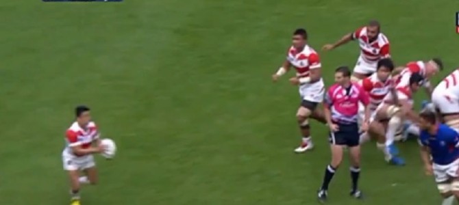 ラグビー日本、サモア破り初のワールドカップ2勝！勝利の瞬間！！