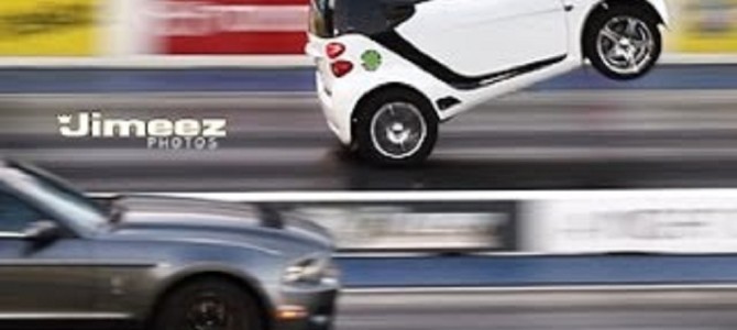 パワフル過ぎてウイリー！トヨタ製エンジンを搭載したスマートカーの加速がハンパない！