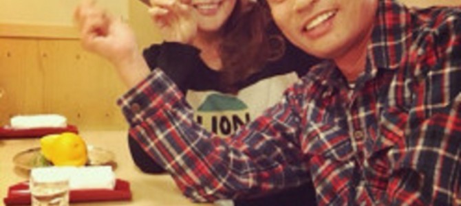 26回目の結婚記念日をお祝い♪小川菜摘と浜田雅功夫妻のツーショットが素敵♪