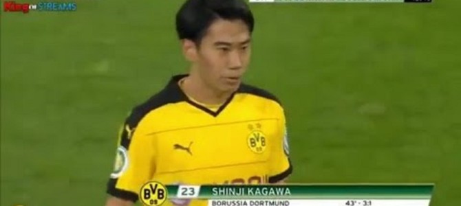 「メッシ以上だ！」とまで言わせた！香川真司の超絶ゴールが世界中で大絶賛！