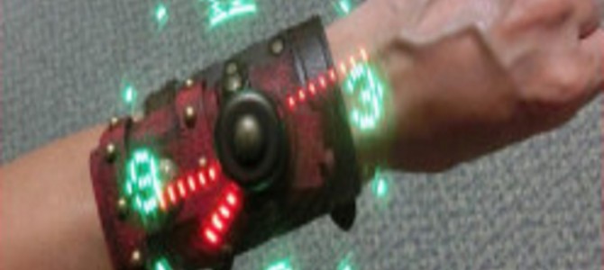 空間表示腕時計を現実世界でつくった天才あらわる! 空間表示腕時計を現実世界でつくった天才あらわる!