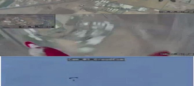 驚愕！上空2700メートルからパラシュートも着けずにダイブする男！