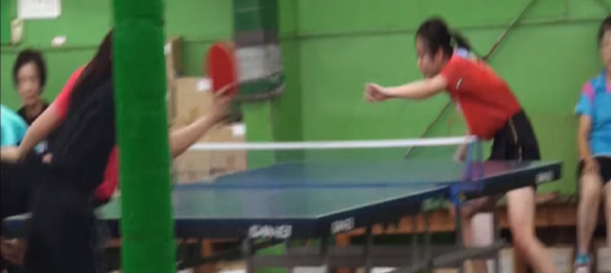 卓球のラケットを忘れたから手でやろう……そんな発想とは違った斜め上の発想が！？