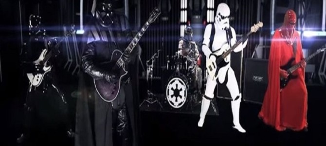 スターウォーズのテーマ曲を演奏するメタルバンドがイカしてる！