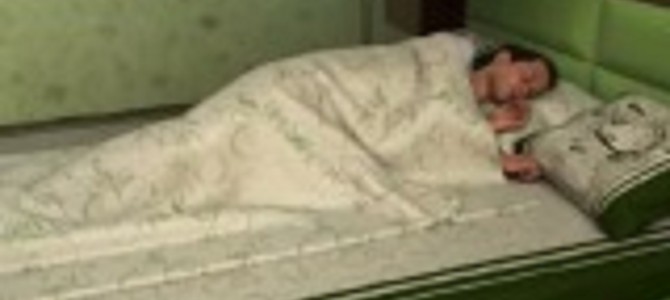 地震が起きてもこのベッドなら大丈夫！？