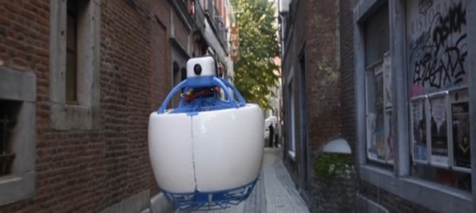 これで怪我しない！プロペラが露出しない新型ドローンが「スターウォーズ」に出てきそうで可愛い！