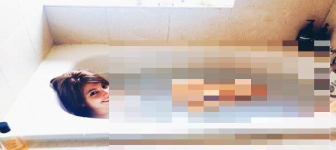 マギーが“お風呂写真”を公開！