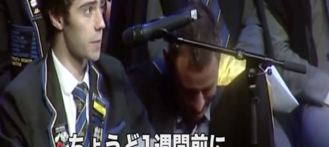 ガンを告知された18歳の生徒会長。医者の反対を振り切って、どうしても同級生に伝えたかったこと