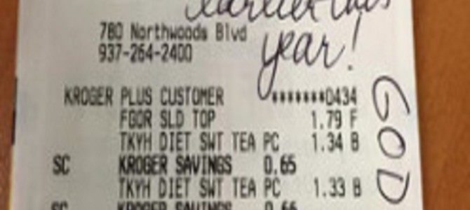 買い物中に緊急出動した消防士が、戻ってきて改めて会計に行くと