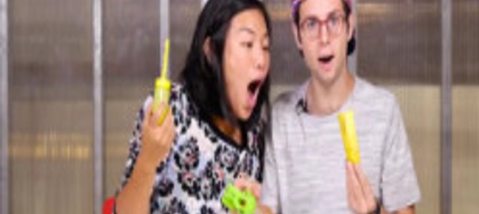 米人に日本の奇妙な発明品をトライしてもらったら？「日本っていつもセクシュアル」