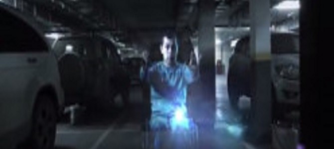 これでもあなたは停めますか？身障者用駐車場の不正利用防止のホログラムが話題