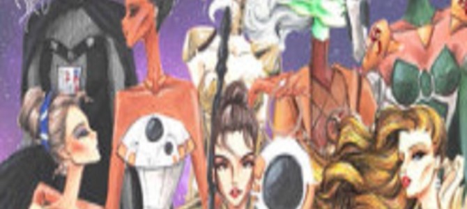 スターウォーズに触発され描いたファッションイラストが素敵! スターウォーズに触発され描いたファッションイラストが素敵!
