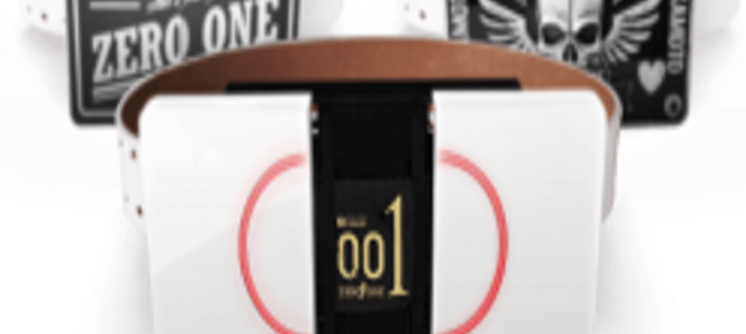 これでもう悩まない！コンドーム専用ウェアラブルデバイス「ゼロワンベルト」爆誕！