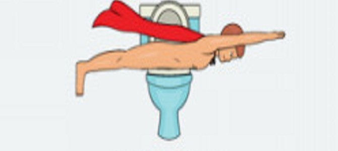 正義の味方はつらいよ。。。ヒーローの、ヒーローによる、ヒーローの為の正しいトイレの仕方教えます。