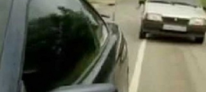 煽り運転をする車を黙らせる方法が完璧だった！