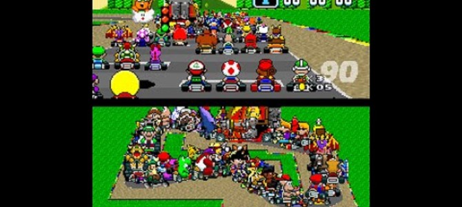 101人でのマリオカートはやっぱりカオス