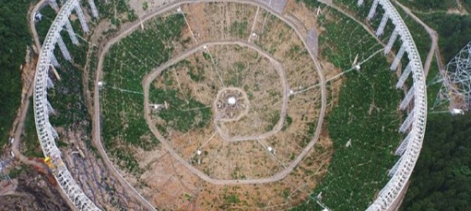 中国が本気で異星人探す。世界最大の電波望遠鏡を今年中に完成させる予定