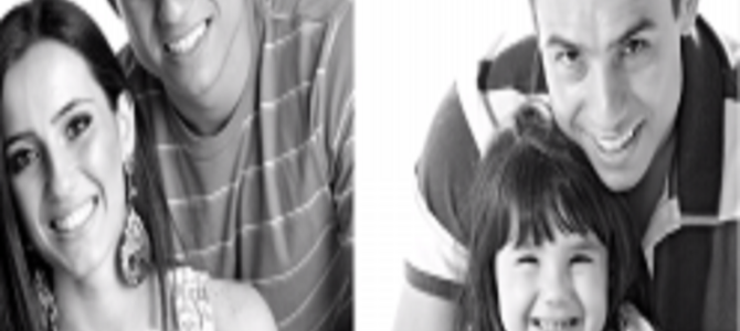 亡き妻との思い出の写真を愛娘と一緒に再現した映像に涙がとまらない。