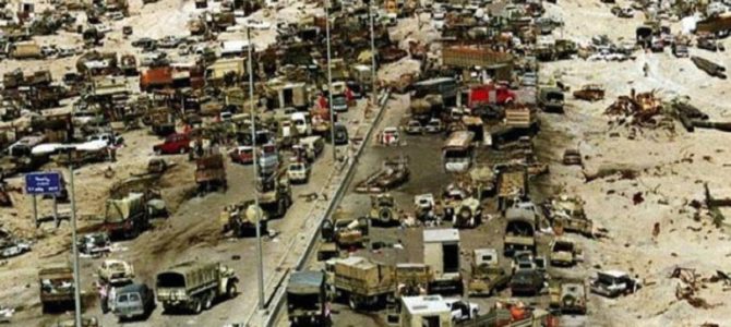 撤退中のイラク兵を狙い民間人もろとも集中爆撃。隠蔽された「死のハイウェイ」