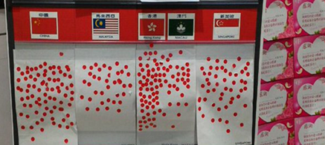 やっぱり日本人は日本人。海外アンケートのシールの貼り方が国民性丸出しと話題