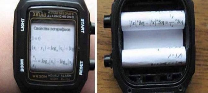 頑張るところが違う気がする…カンニングに全てをかけた学生