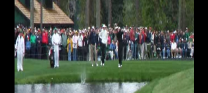 水切りしてカップにイン！ゴルフ史上に残る伝説のミラクルショット！