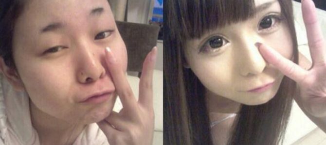 日本人は化粧、韓国人は手術、中国人はアプリで変わる