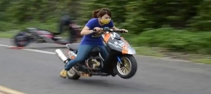 最速の壁を破った改造スクーターたち