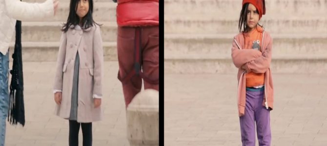 子どもの「見た目」だけで、こんなにも大人たちの態度が違う。。とある社会実験に考えさせられる