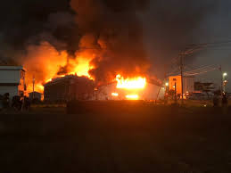 岐阜県海津市の段ボール工場で火事 海津三郷株式会社が炎上