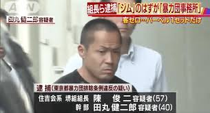 【中学校の近くに組事務所】陳俊二ら 顔画像や動機は?スポーツジム運営会社「サムタイム」代表 【中学校の近くに組事務所】陳俊二ら 顔画像や動機は?スポーツジム運営会社「サムタイム」代表