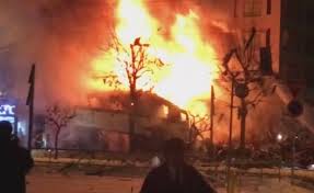 北海道札幌市豊平区平岸３条の「北のさかな家 海さくら 平岸店」で爆発事故