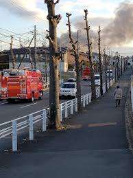 千葉県四街道市小名木の建物で火事