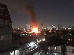 東京都文京区西片の住宅で火事