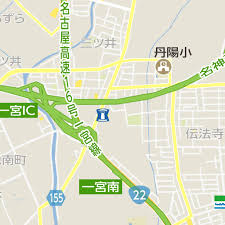 神高速道路の一宮IC（インターチェンジ）付近でトラック横転事故