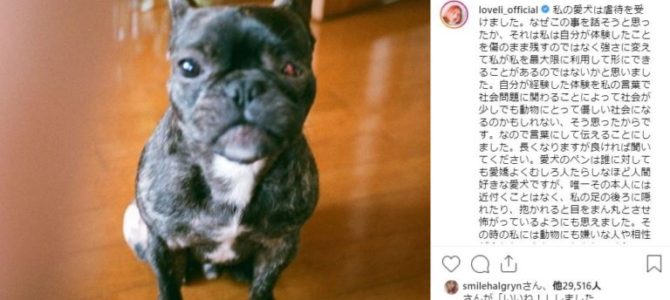 ラブリの愛犬虐待の大切な人は誰? ラブリの愛犬虐待の大切な人は誰?