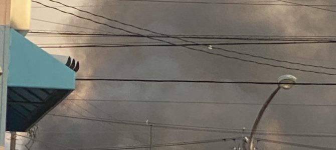 岐阜県笠松町の住宅で大規模な火事