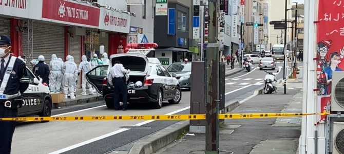 神奈川県小田原市の小田原城で男性が「自分はコロナだ」と言い騒ぎを起こす
