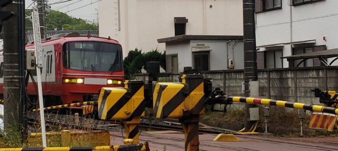 名鉄名古屋線の本笠寺駅～桜駅間で人身事故