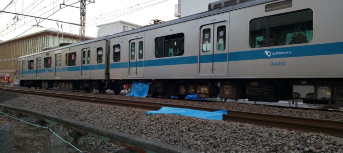 小田急江ノ島線の中央林間-南林間で人身事故