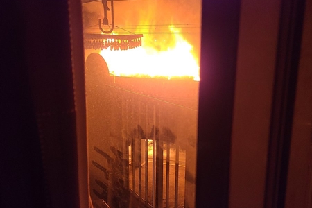 千葉県市川市で火災発生