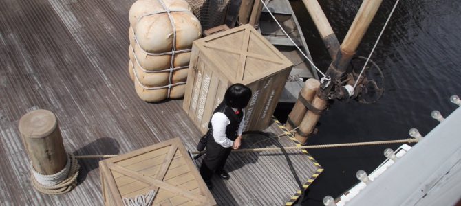 ディズニーランド　お船のロープがヤバい？？