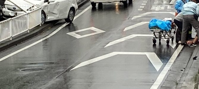 【危険運転動画】ブレーキ踏み間違い？