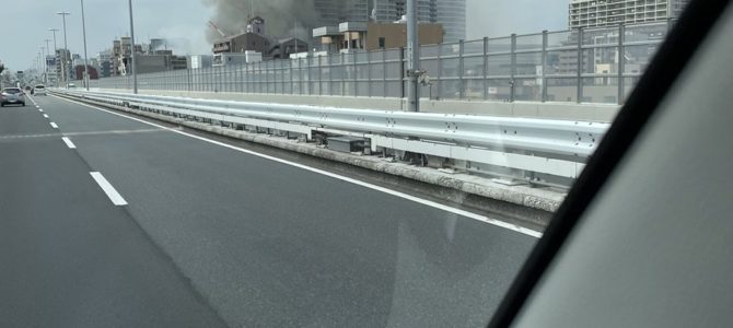 東京都江東区亀戸6丁目付近で火事! 東京都江東区亀戸6丁目付近で火事!