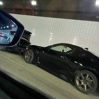 東京湾アクアライン アクアトンネル出口付近で事故