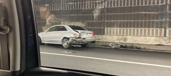 関越道 下り新座TB～所沢IC付近 で事故