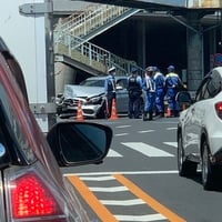 東京都品川区　山手通りで事故