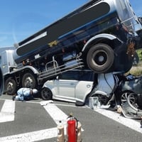 愛知県豊橋市 国道23号 豊橋バイパスで事故