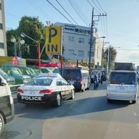 新青梅街道 東村山市野口橋交差点付近で事故！「野口橋交差点新宿方面でで事故。 大渋滞」