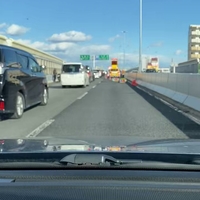 阪神高速3号神戸線 湊川JCT付近で事故 阪神高速3号神戸線 湊川JCT付近で事故